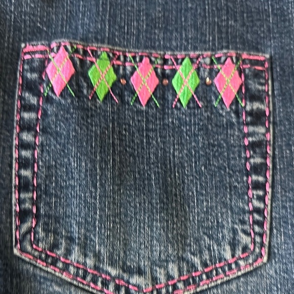 Lilly Pulitzer Blue Mini Skirt Casual Embroidered - Picture 8 of 10